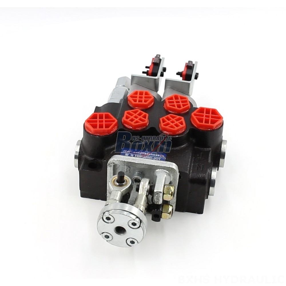 Next-Generation P40 Micro Switch Joystick 2 Spool Monoblock Directional Valve: Driving Hydraulic Advancements main image